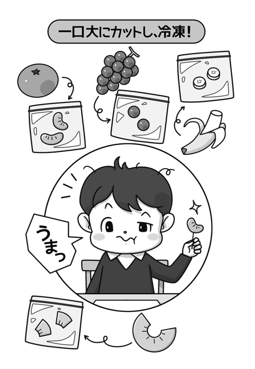 寝起きの悪い子どもには、冷たいものを何か一口食べさせましょう(『頭がよくなる朝15分学習法』より)