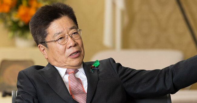 加藤勝信・財務相
