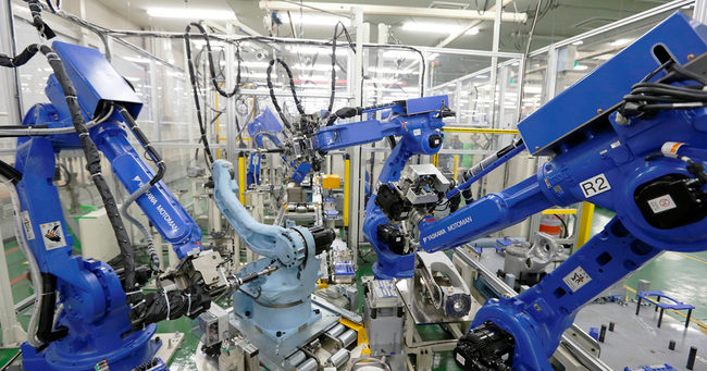 無人化された工場